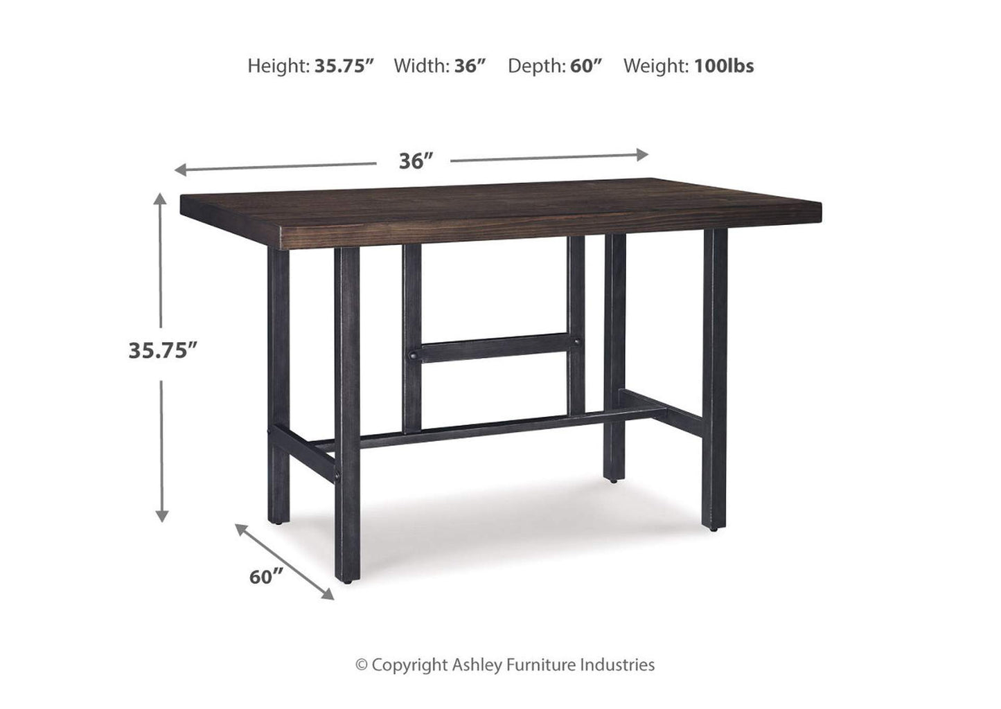 Kavara Counter Height Dining Table