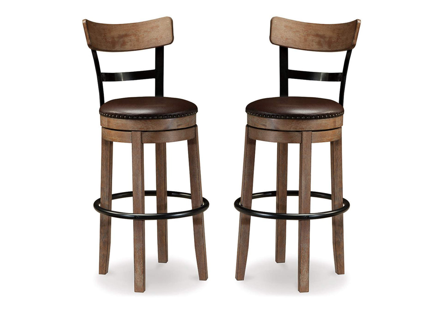 Pinnadel Bar Height Bar Stool (Set of 2)