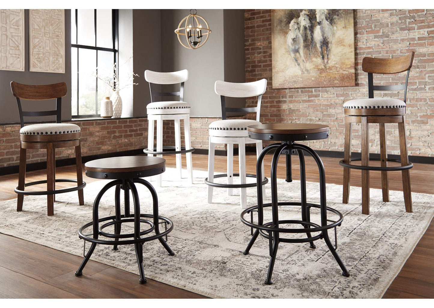 Valebeck Bar Height Bar Stool