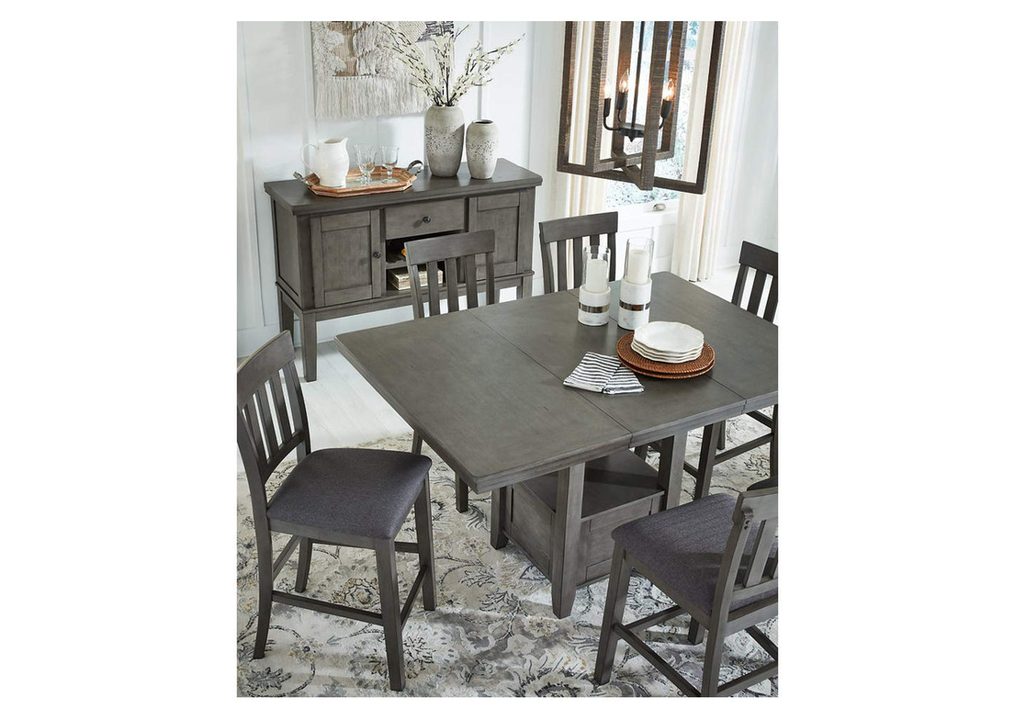 Hallanden Counter Height Dining Extension Table