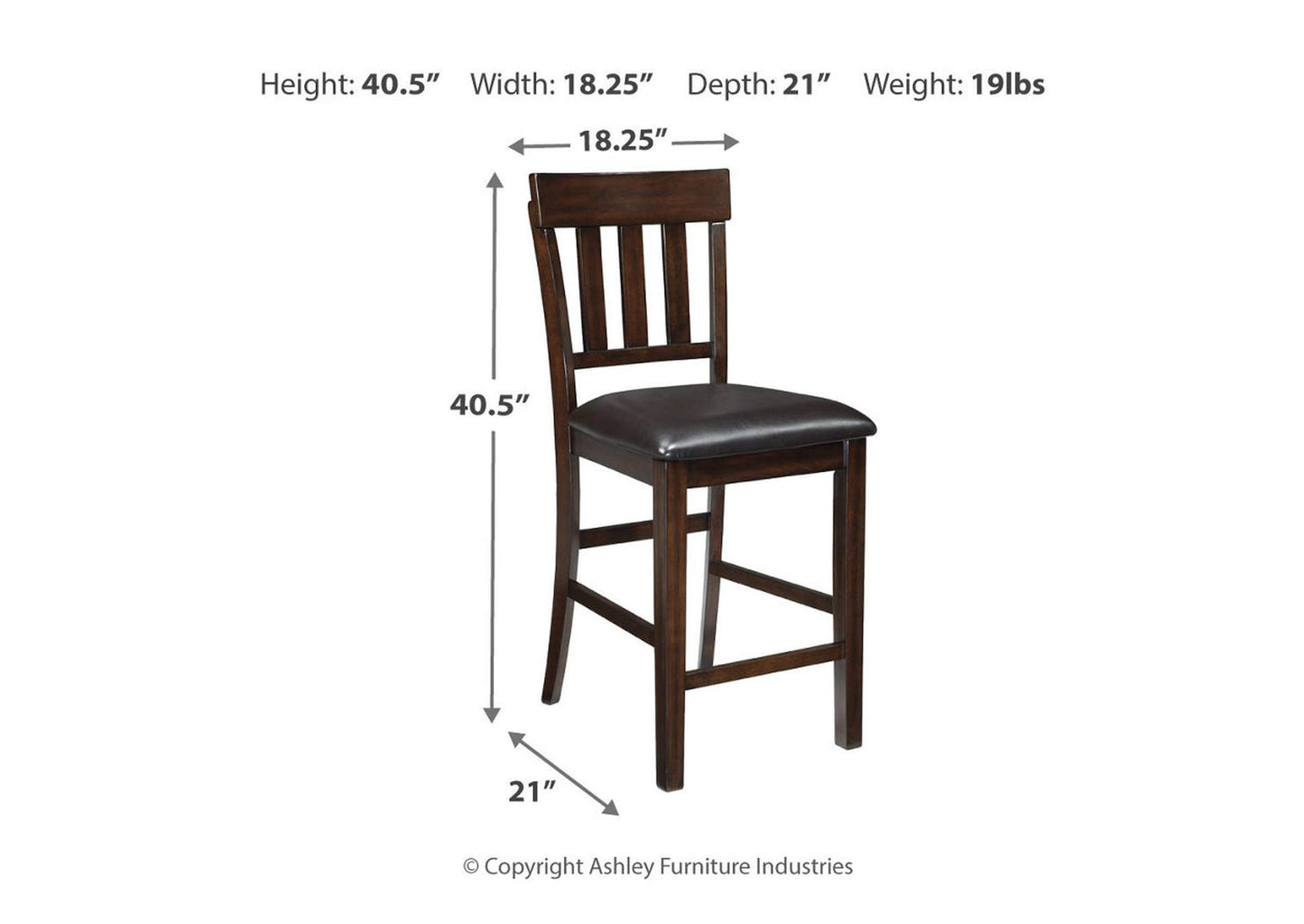 Haddigan Counter Height Bar Stool