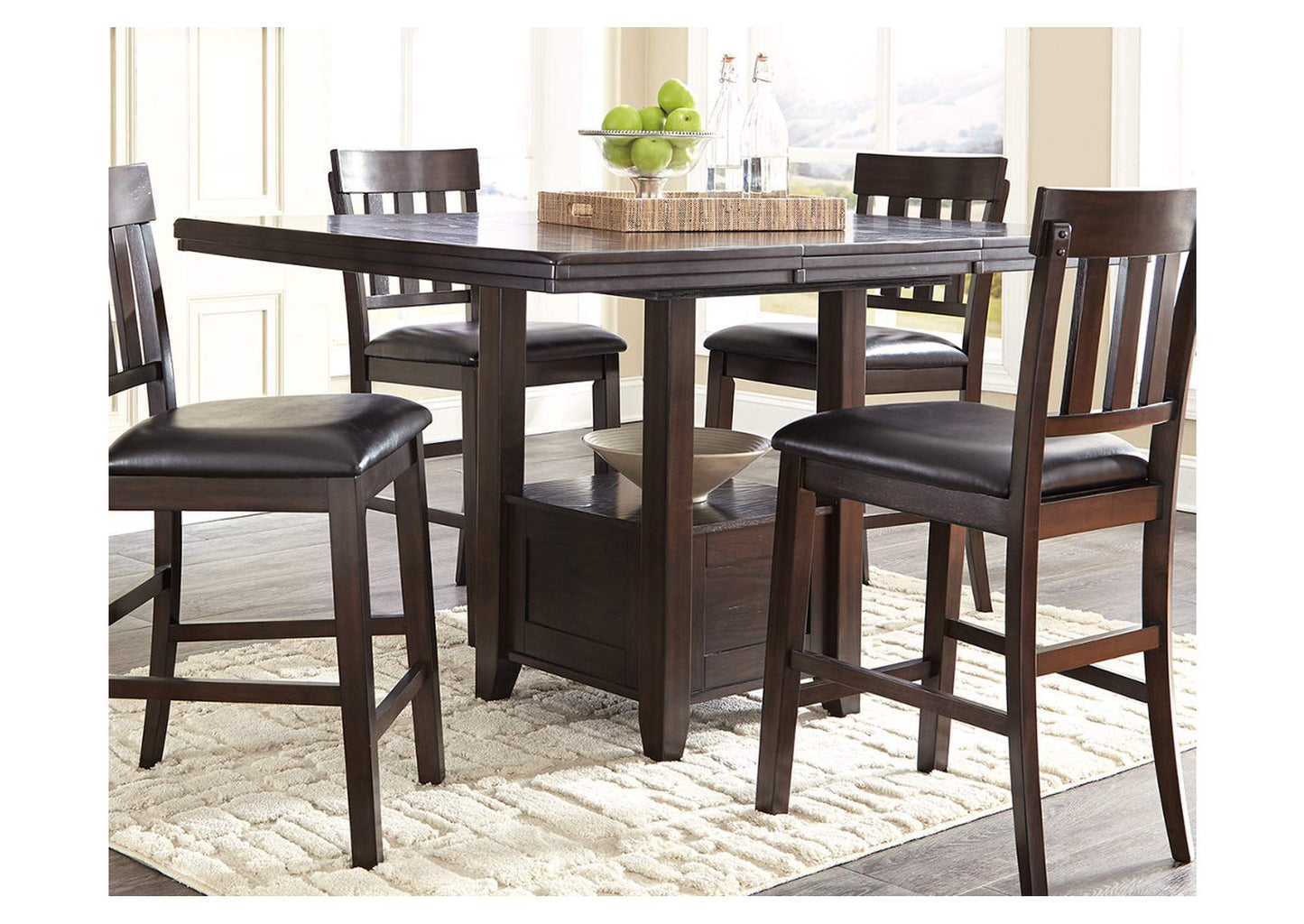 Haddigan Counter Height Dining Extension Table