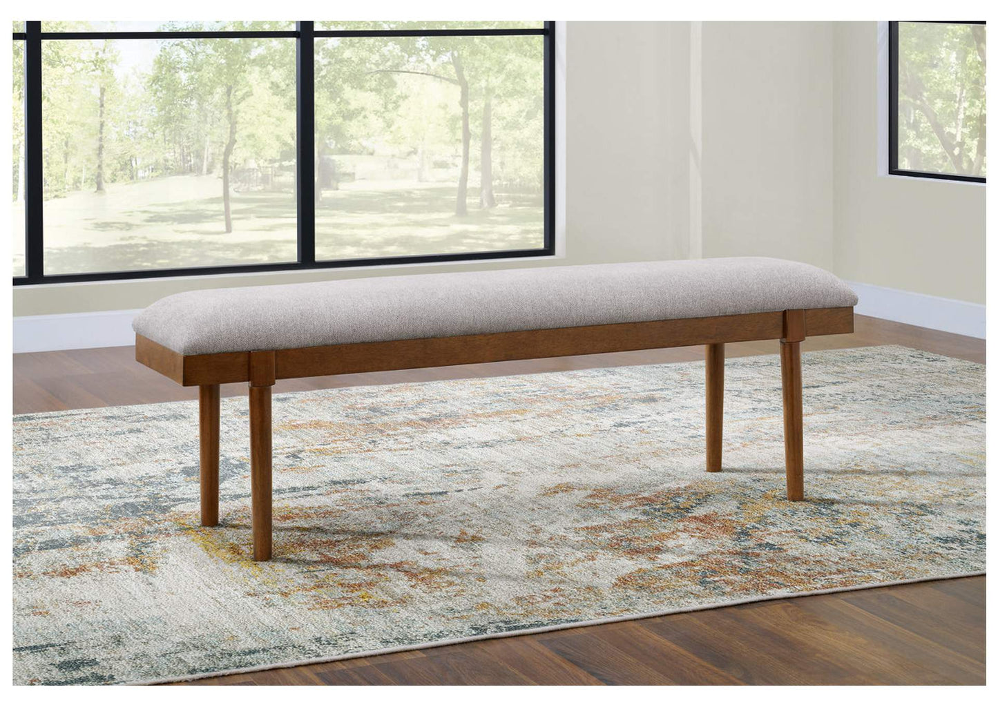 Lyncott 59" Upholstered Dining Bench