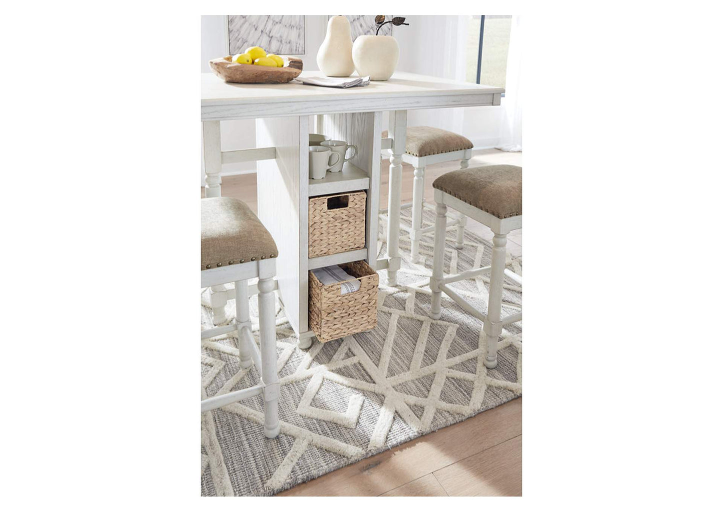 Robbinsdale Counter Height Dining Table and Bar Stools (Set of 5)