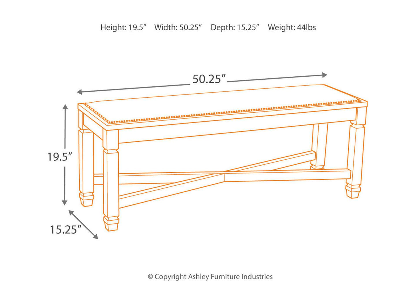 Bolanburg Dining Bench