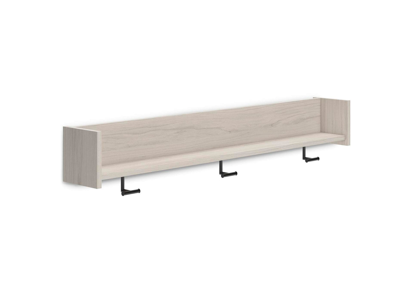 Socalle Wall Mounted Coat Rack with Shelf