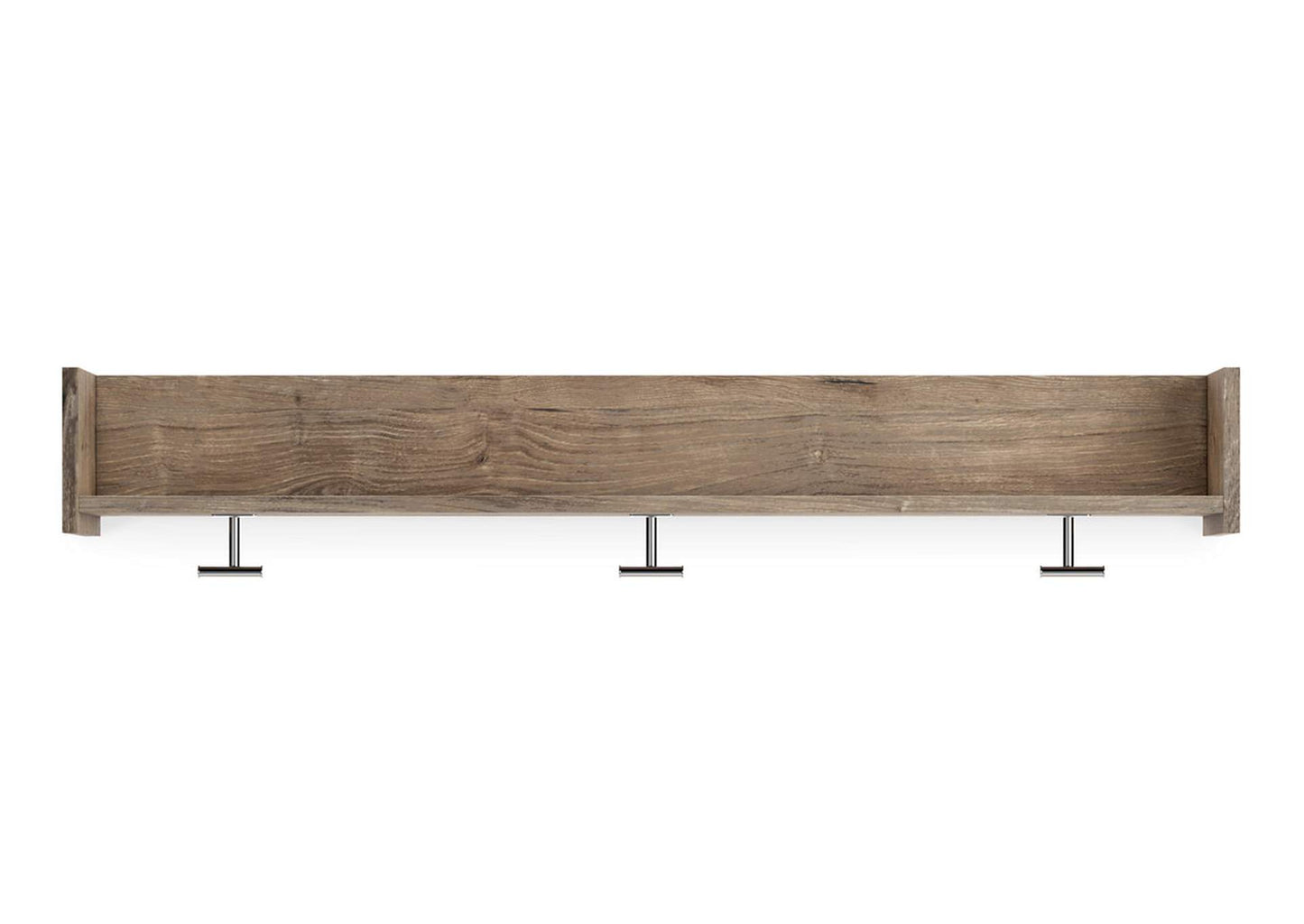 Oliah Wall Mounted Coat Rack with Shelf