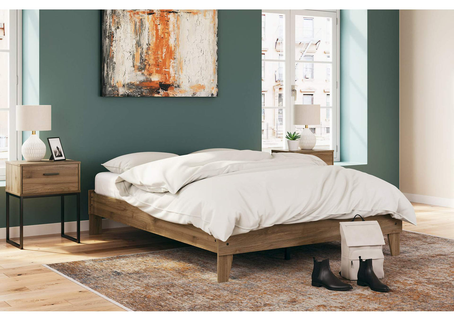 Deanlow Queen Platform Bed