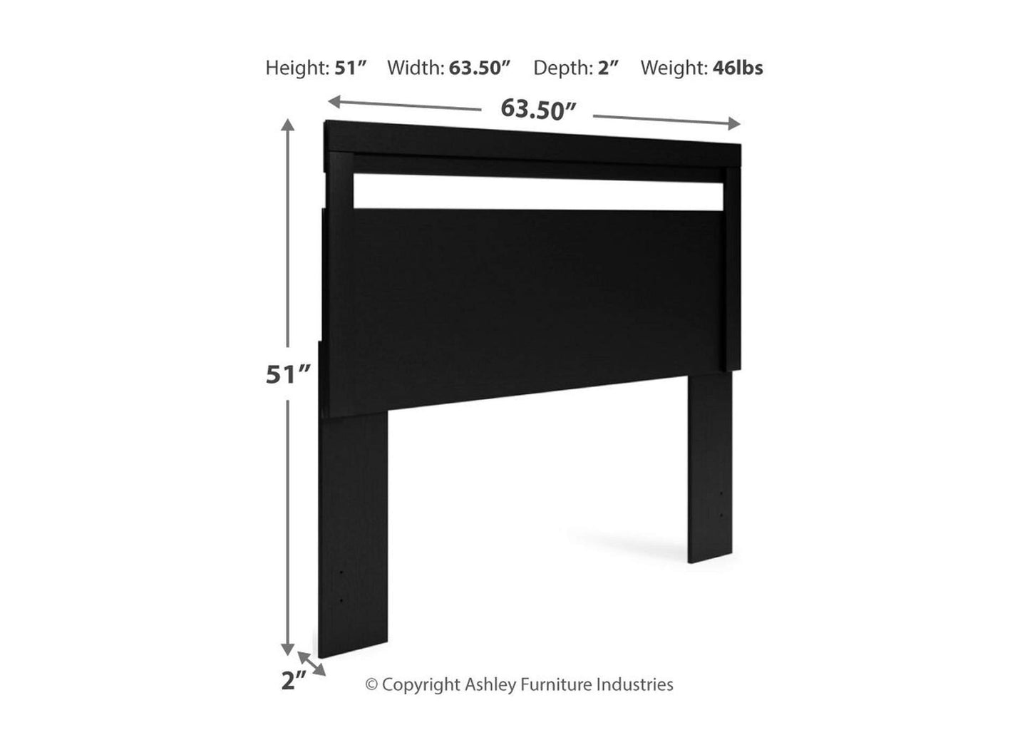 Finch Queen Panel Headboard