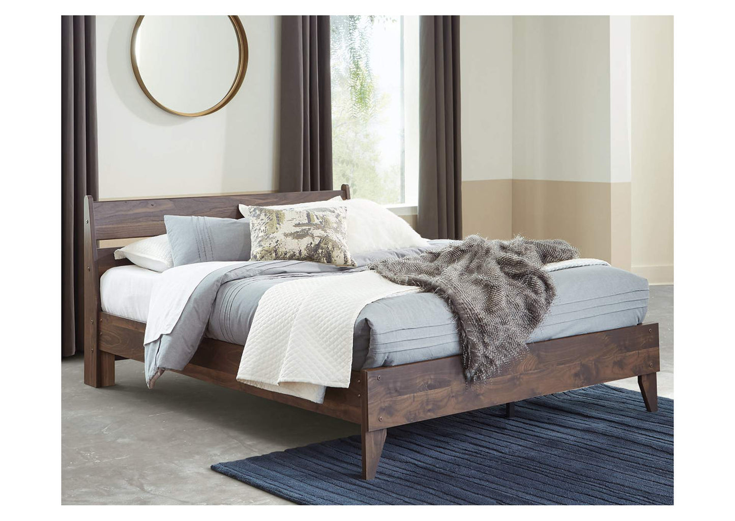 Calverson Queen Panel Platform Bed