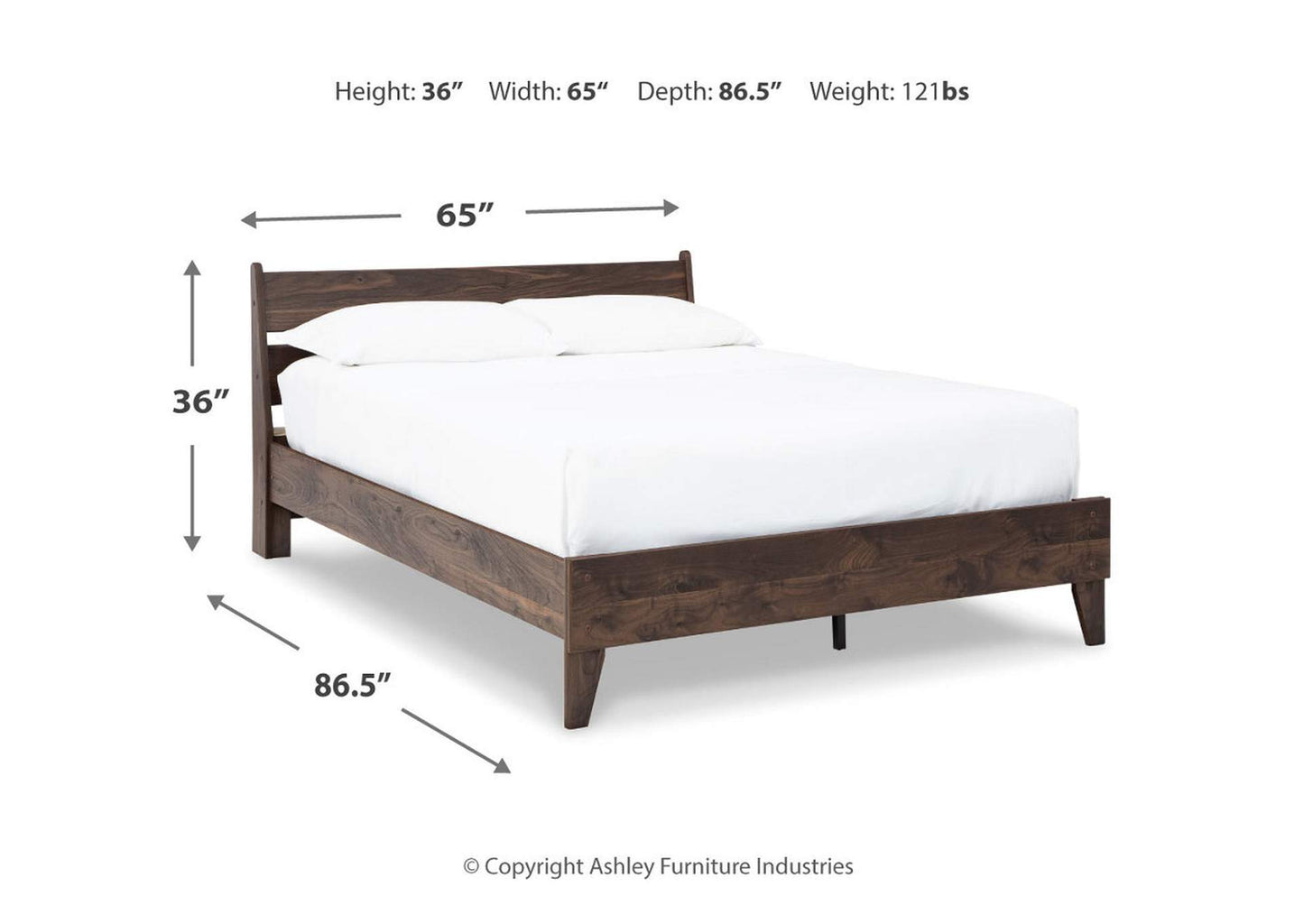 Calverson Queen Panel Platform Bed