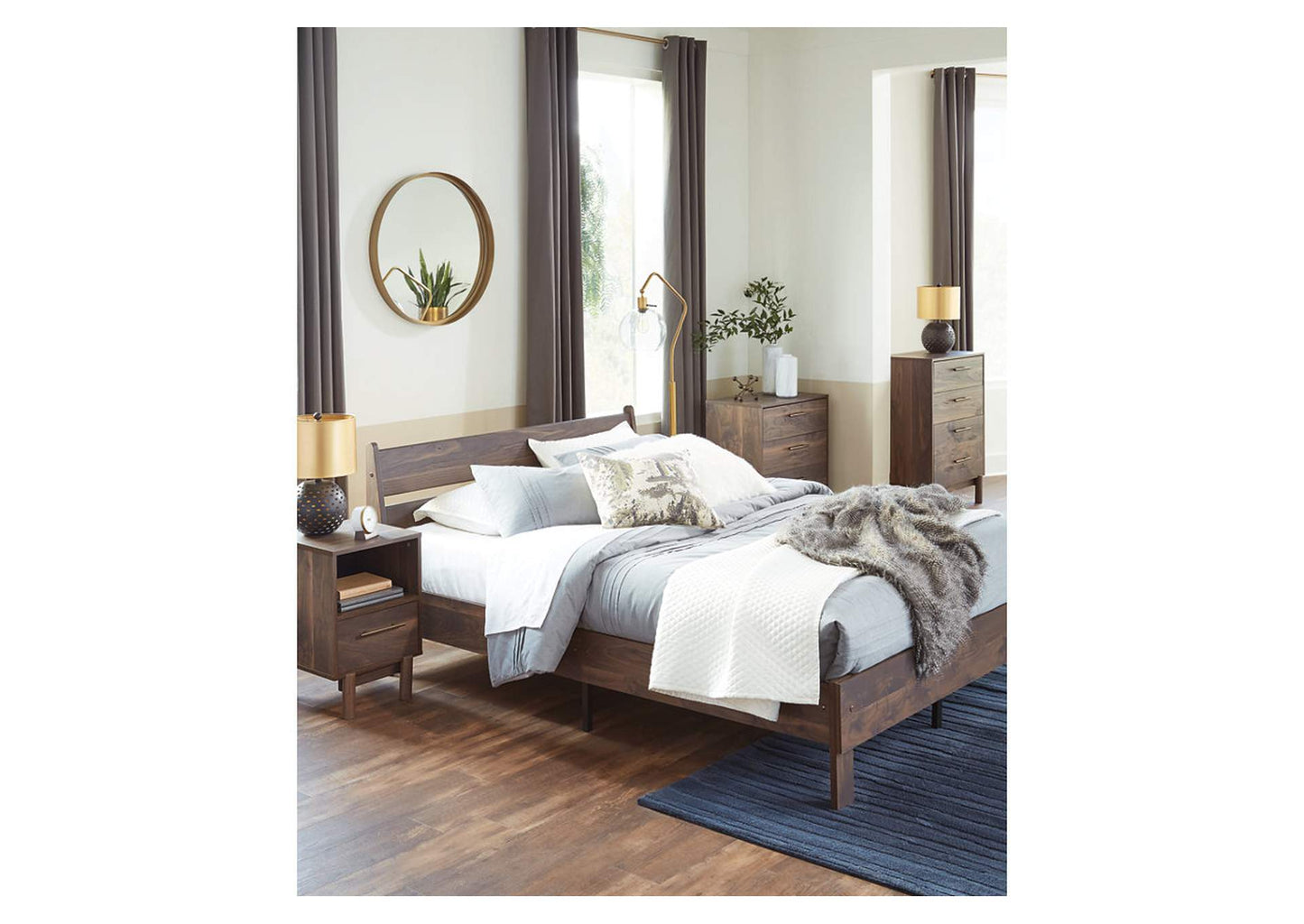 Calverson Queen Panel Platform Bed