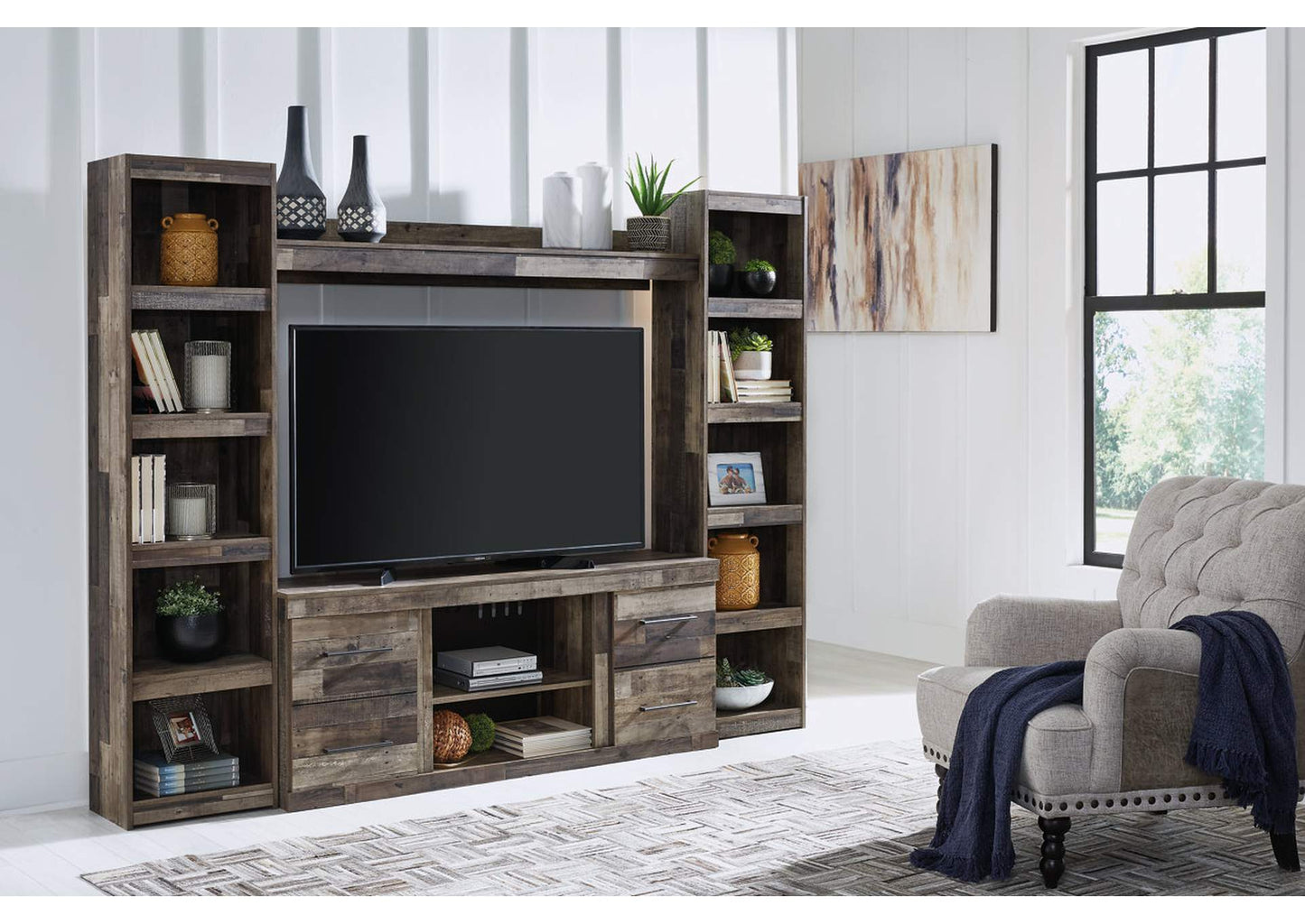 Derekson 4-Piece Entertainment Center