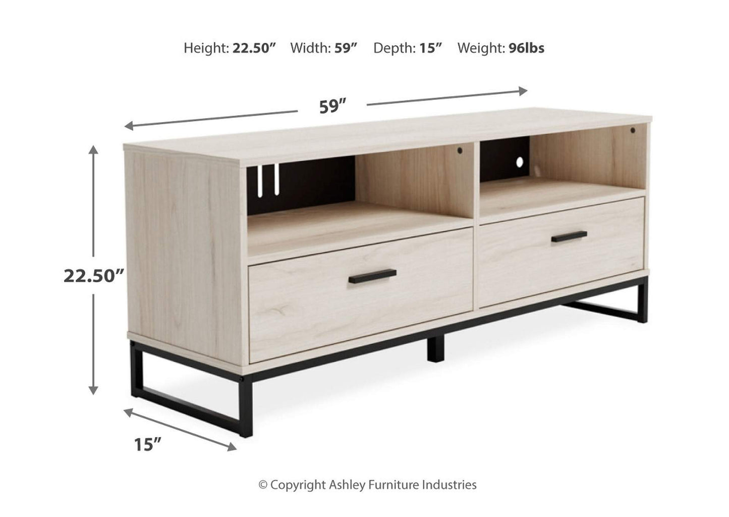 Socalle 59" TV Stand