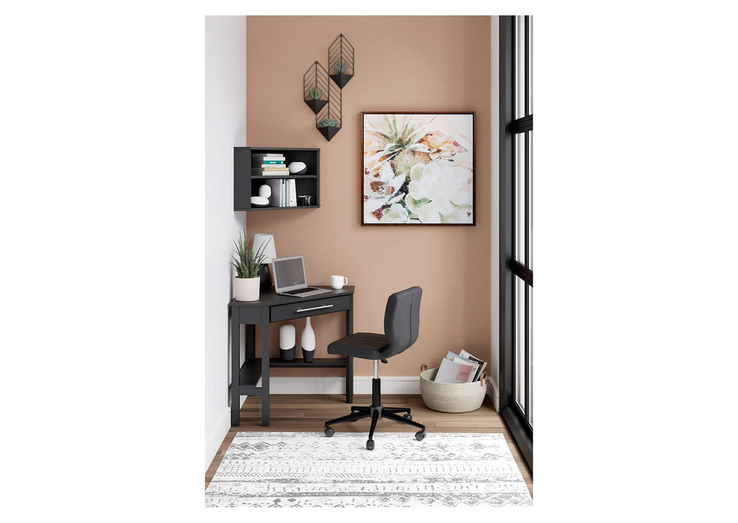 Otaska Home Office Corner Bookcase