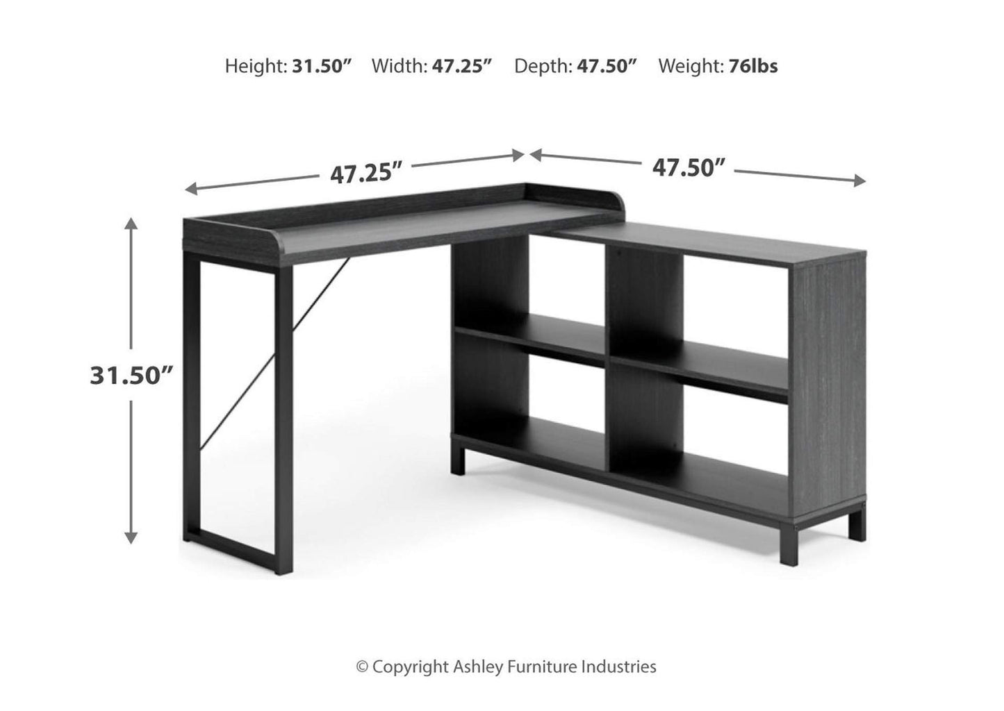 Yarlow Home Office L-Desk