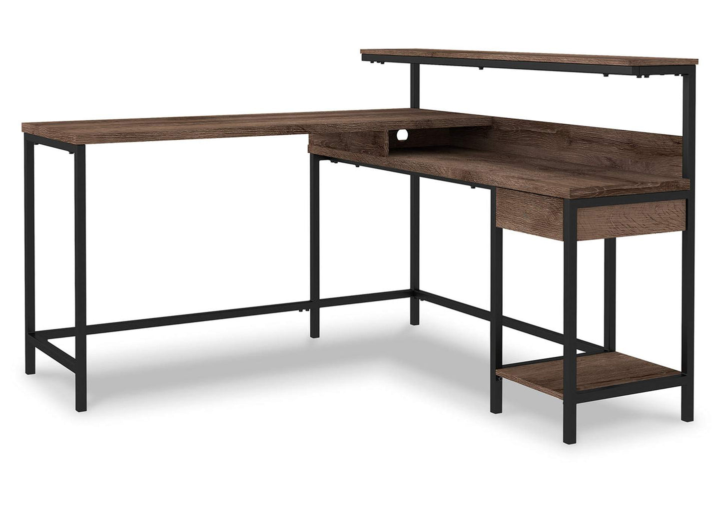 Arlenbry Home Office L-Desk with Storage