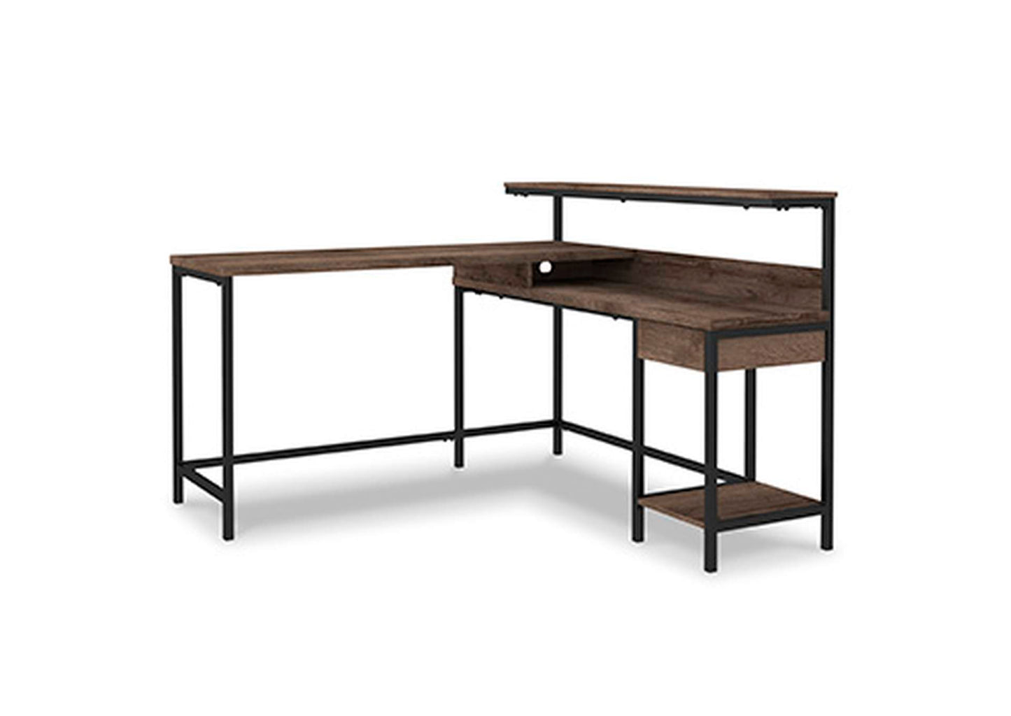 Arlenbry Home Office L-Desk with Storage