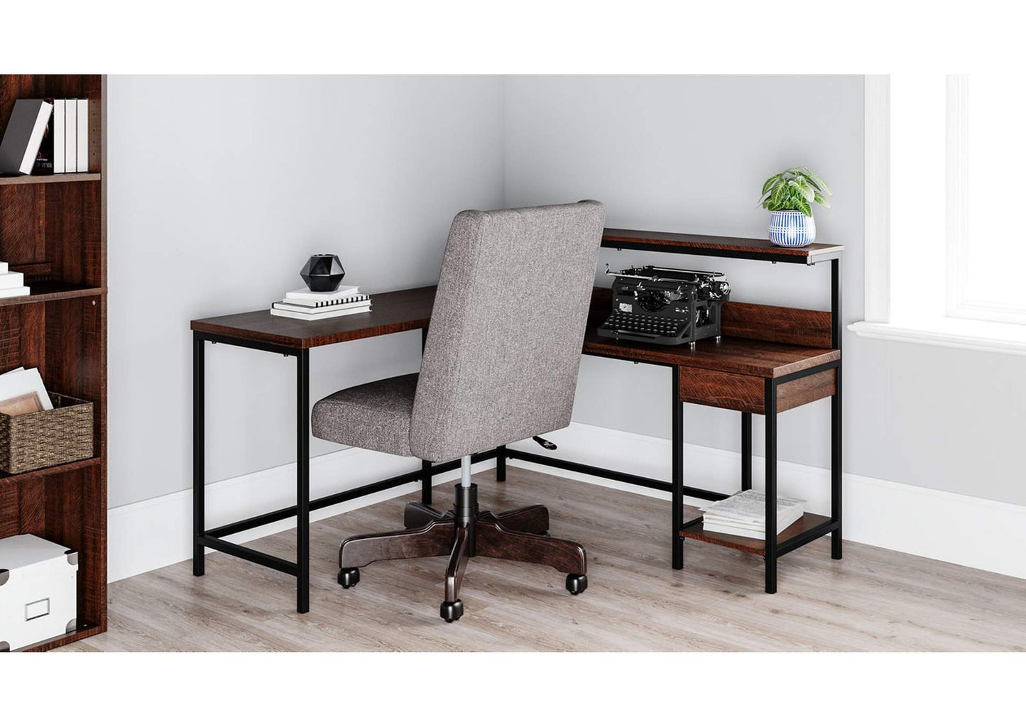 Camiburg Home Office L-Desk with Storage