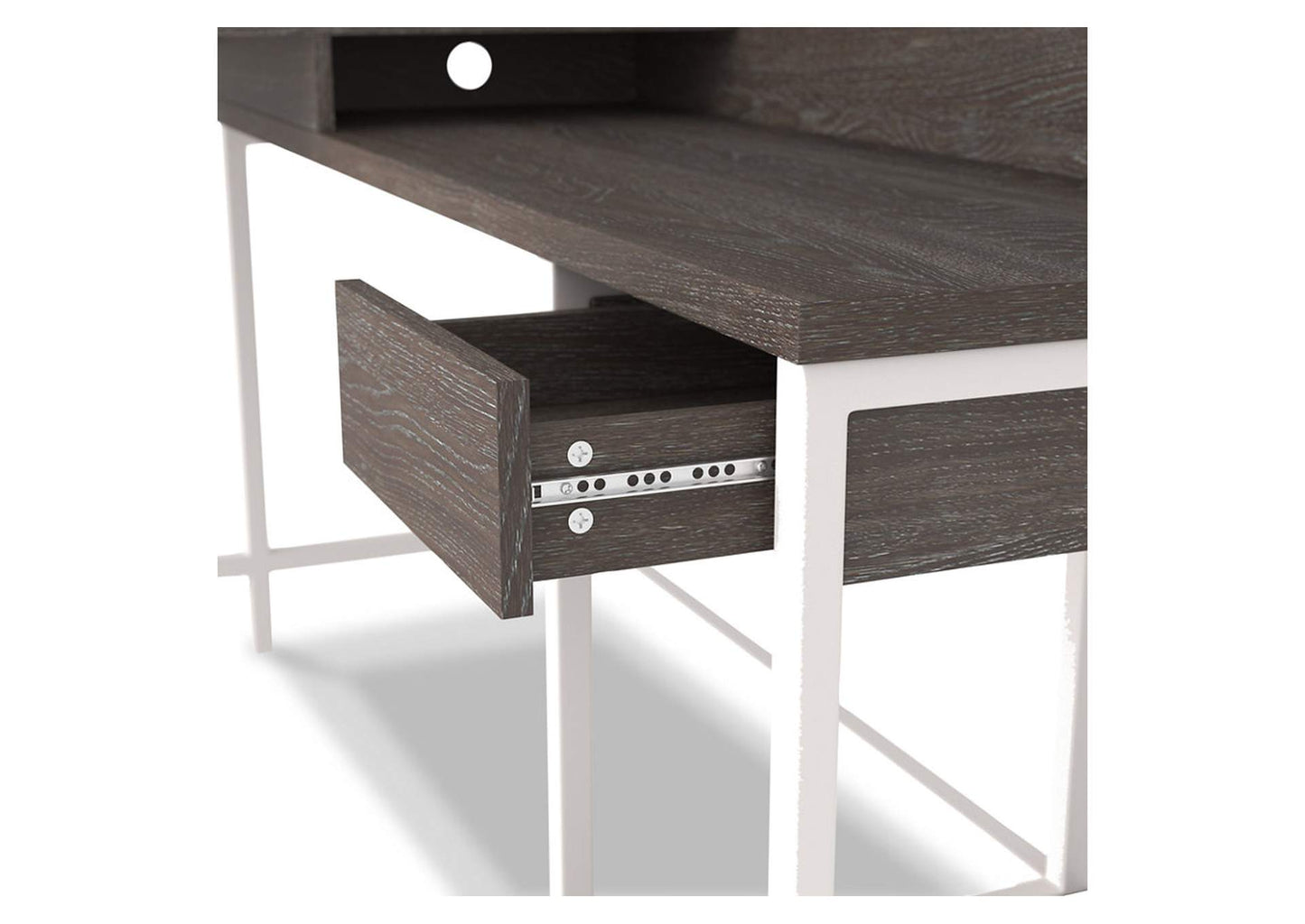 Dorrinson Home Office L-Desk with Storage