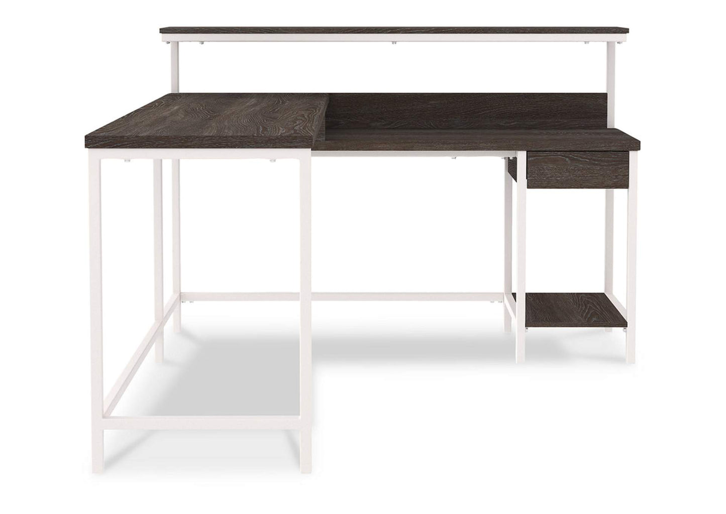 Dorrinson Home Office L-Desk with Storage