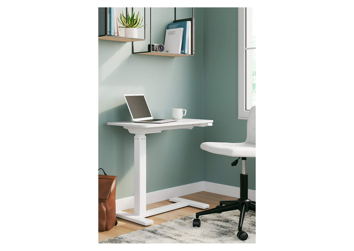 Lynxtyn Adjustable Height Home Office Side Desk