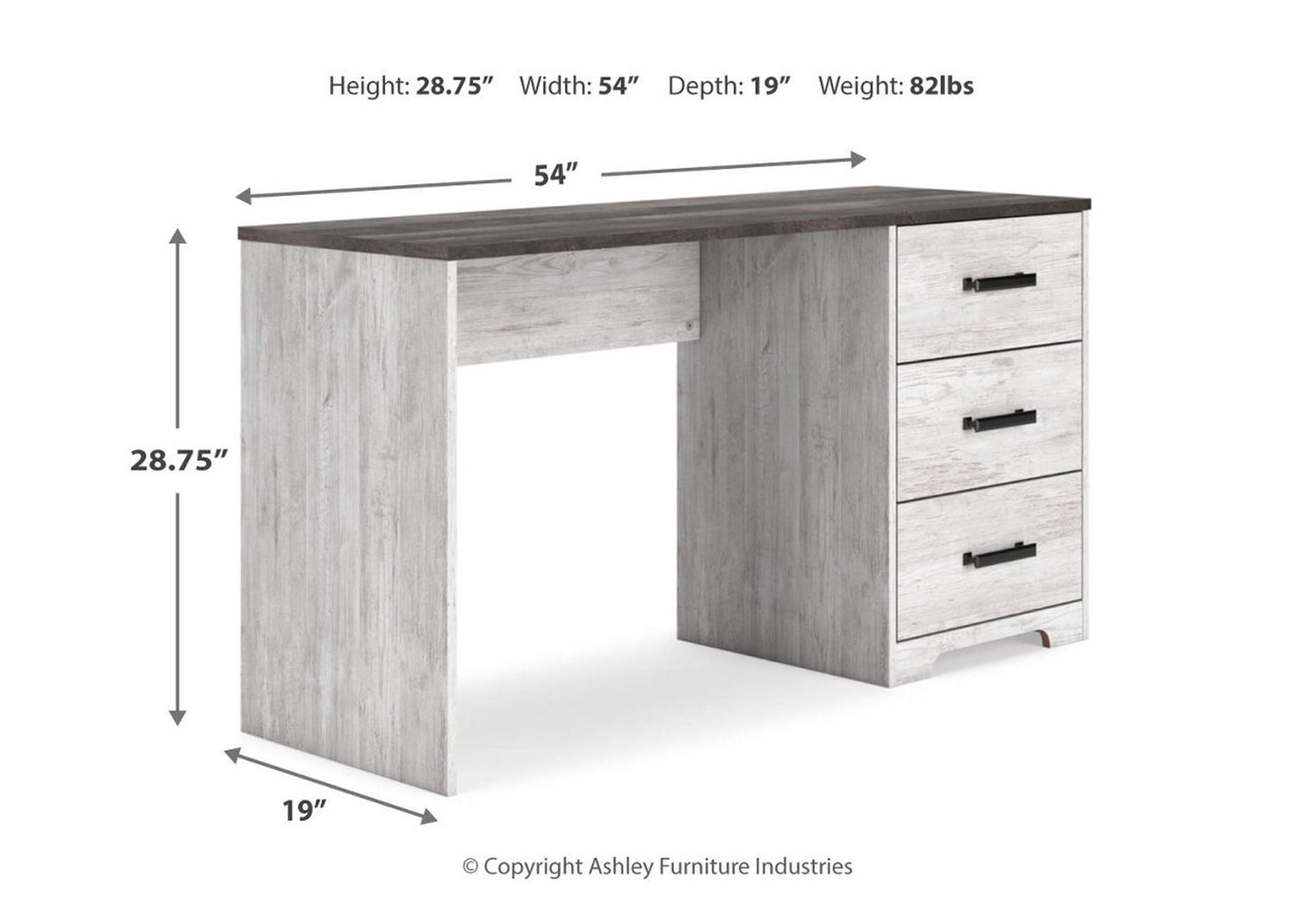 Shawburn 54" Home Office Desk