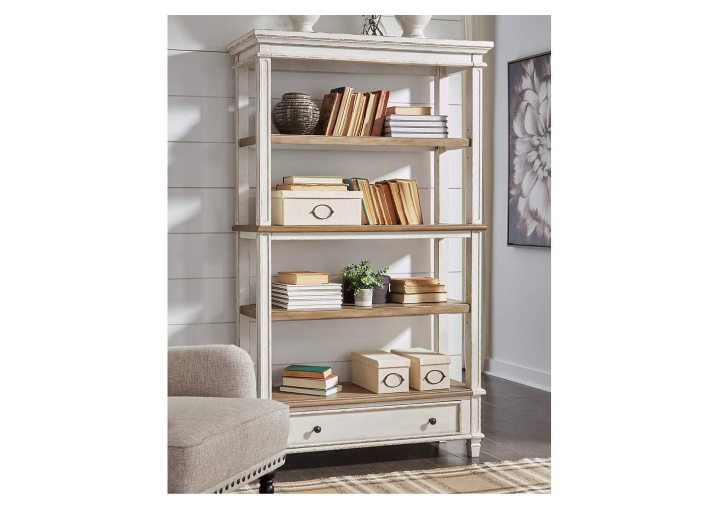 Realyn 75" Bookcase