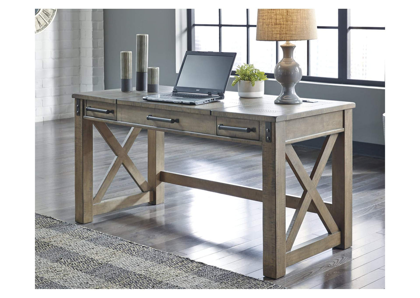 Aldwin Home Office Lift Top Desk