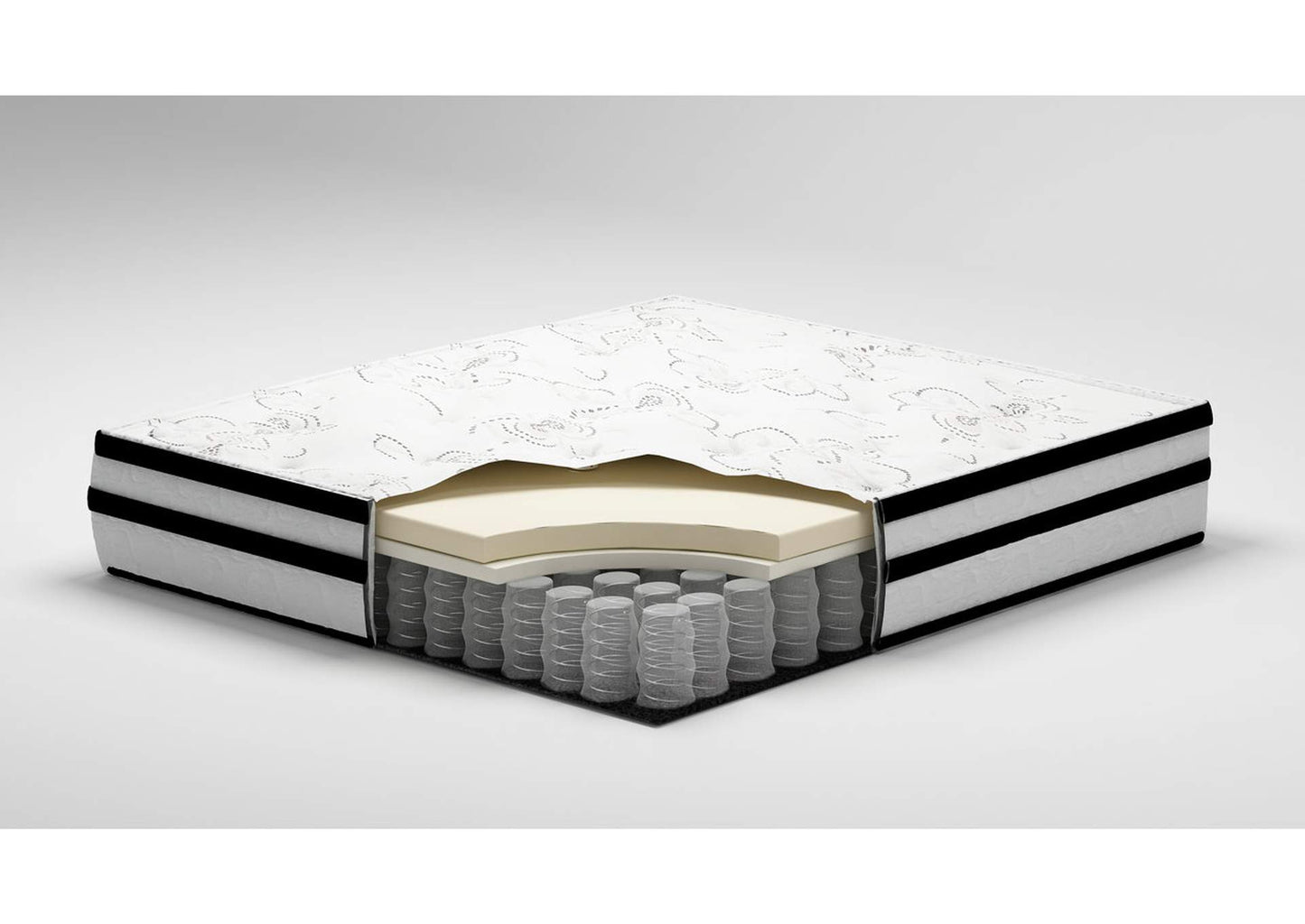 Chime 10 Inch Hybrid King Mattress in a Box