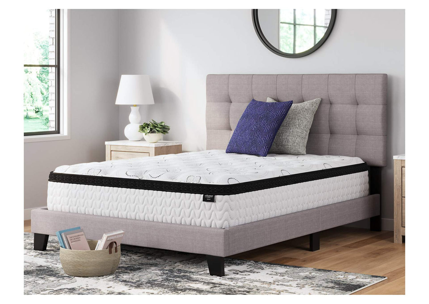 Chime 12 Inch Hybrid Queen Mattress in a Box