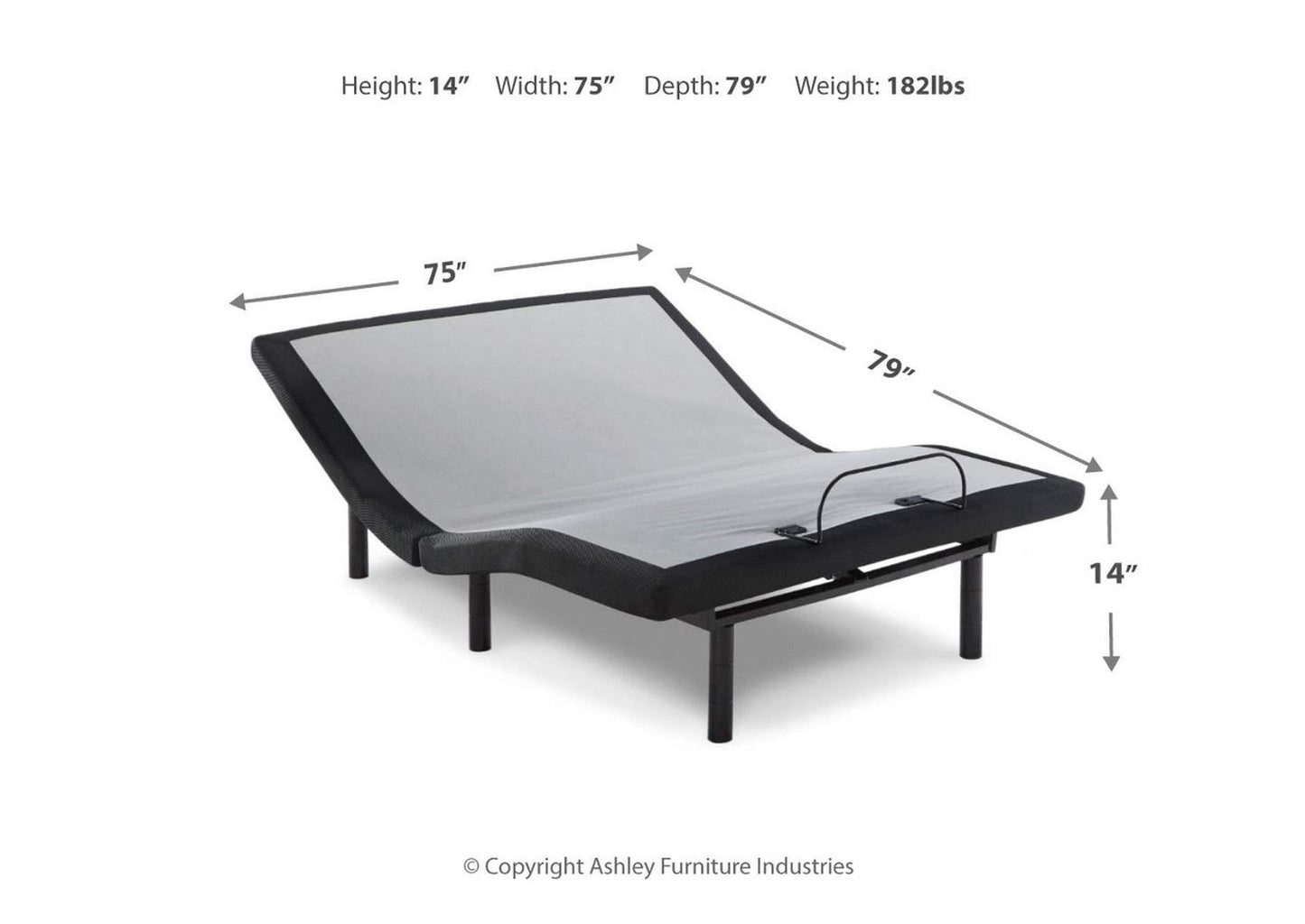 Head-Foot Model Better King Adjustable Base