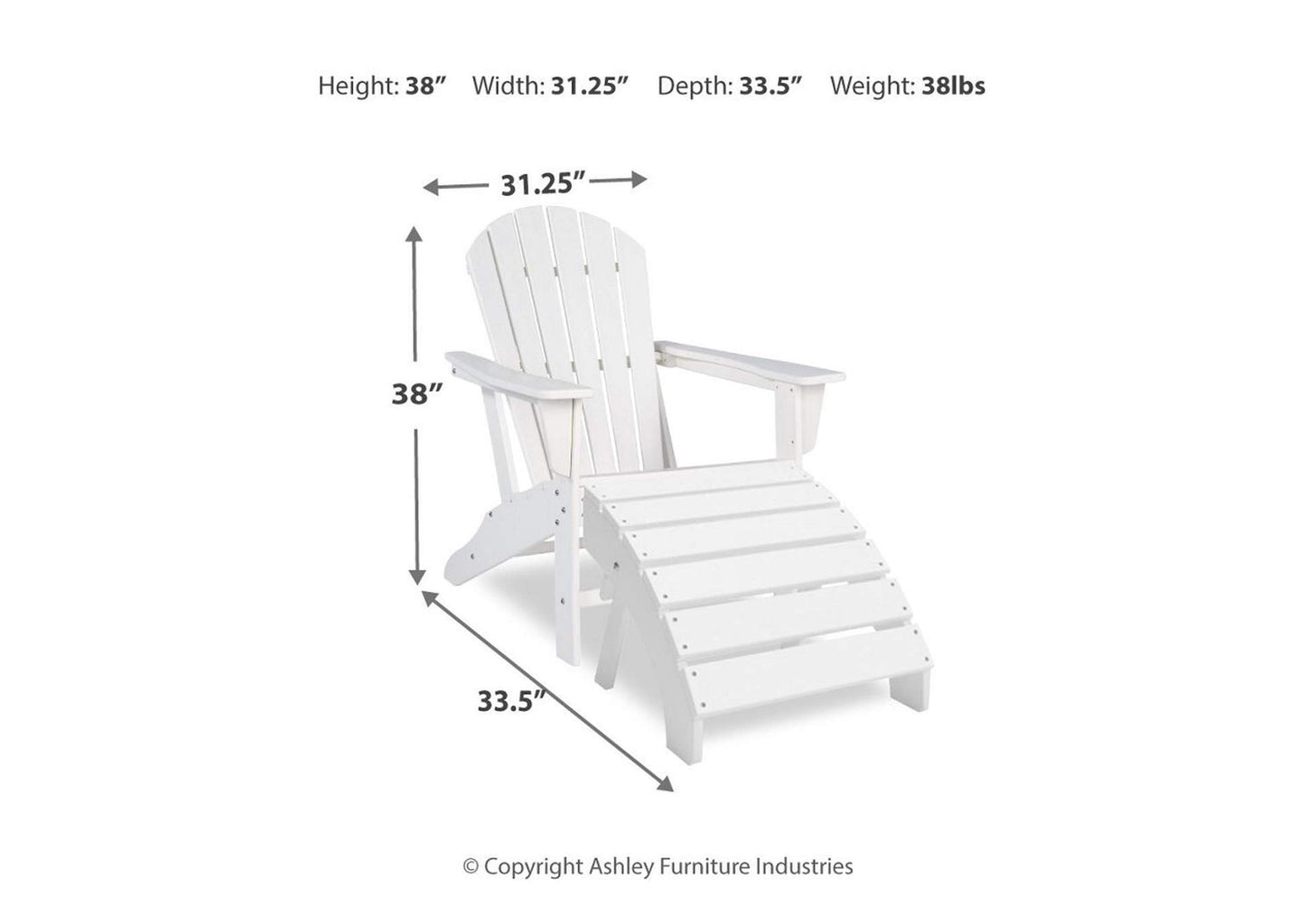 Sundown Treasure Adirondack Chair