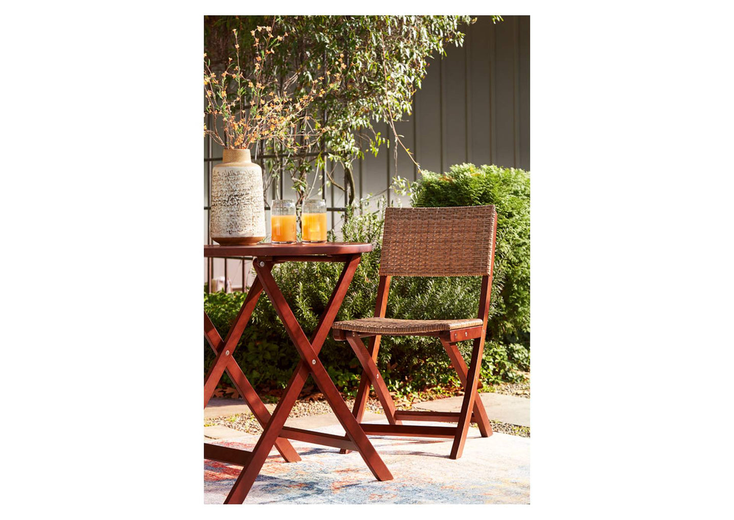 Safari Peak Outdoor Table and Chairs (Set of 3)