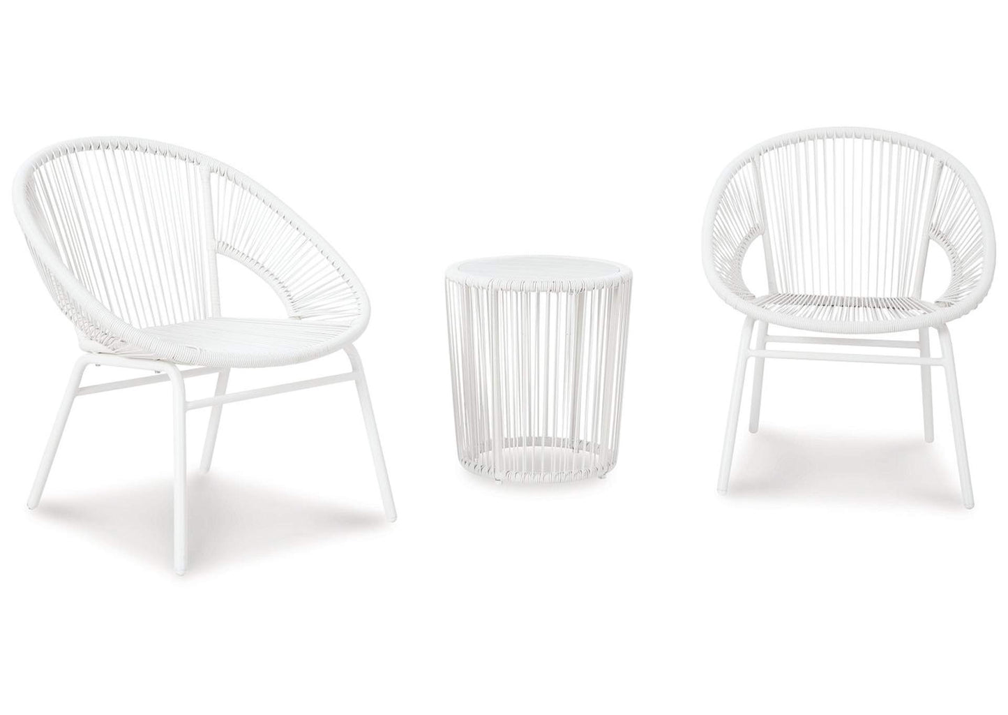 Mandarin Cape Outdoor Table and Chairs (Set of 3)