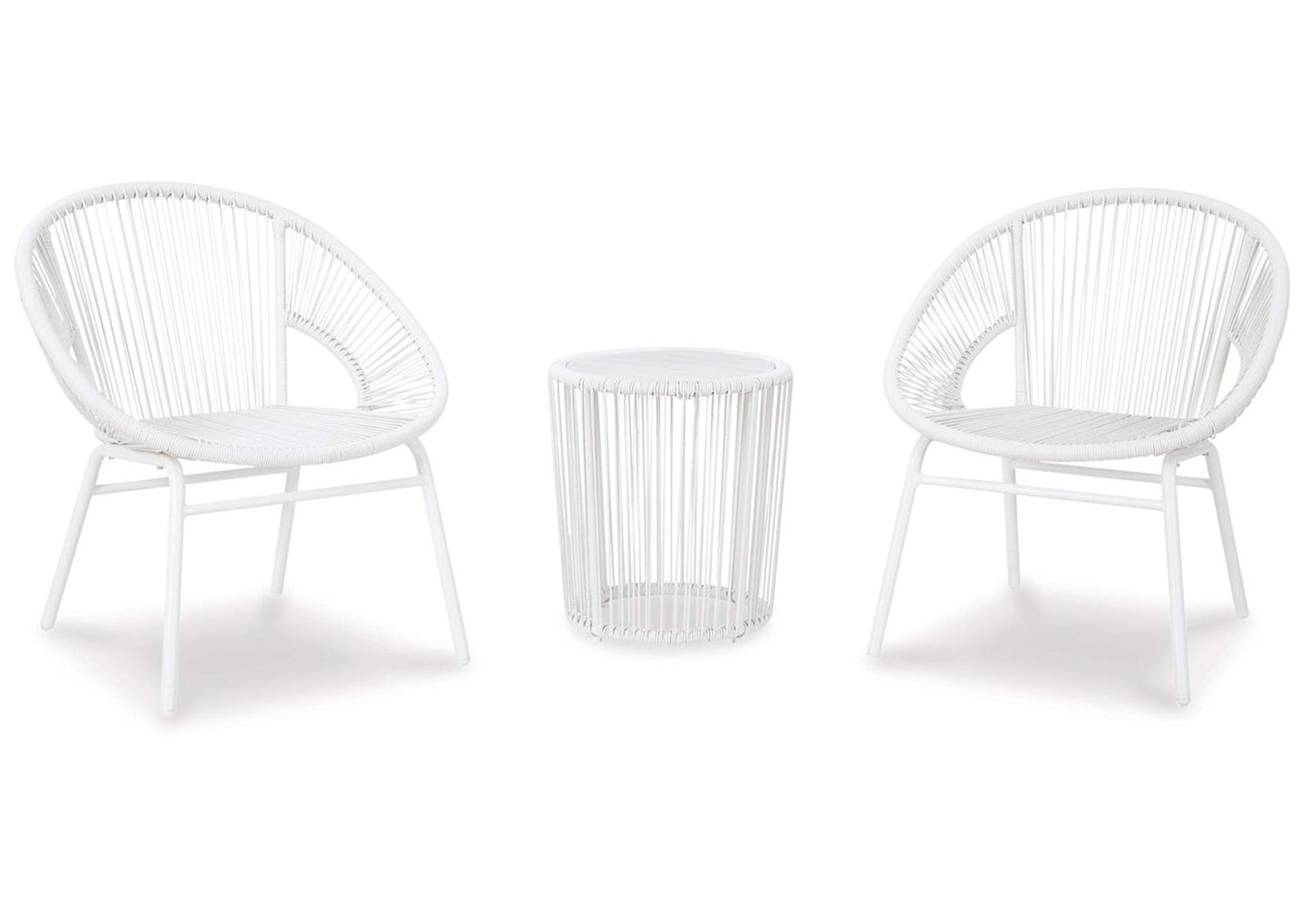 Mandarin Cape Outdoor Table and Chairs (Set of 3)