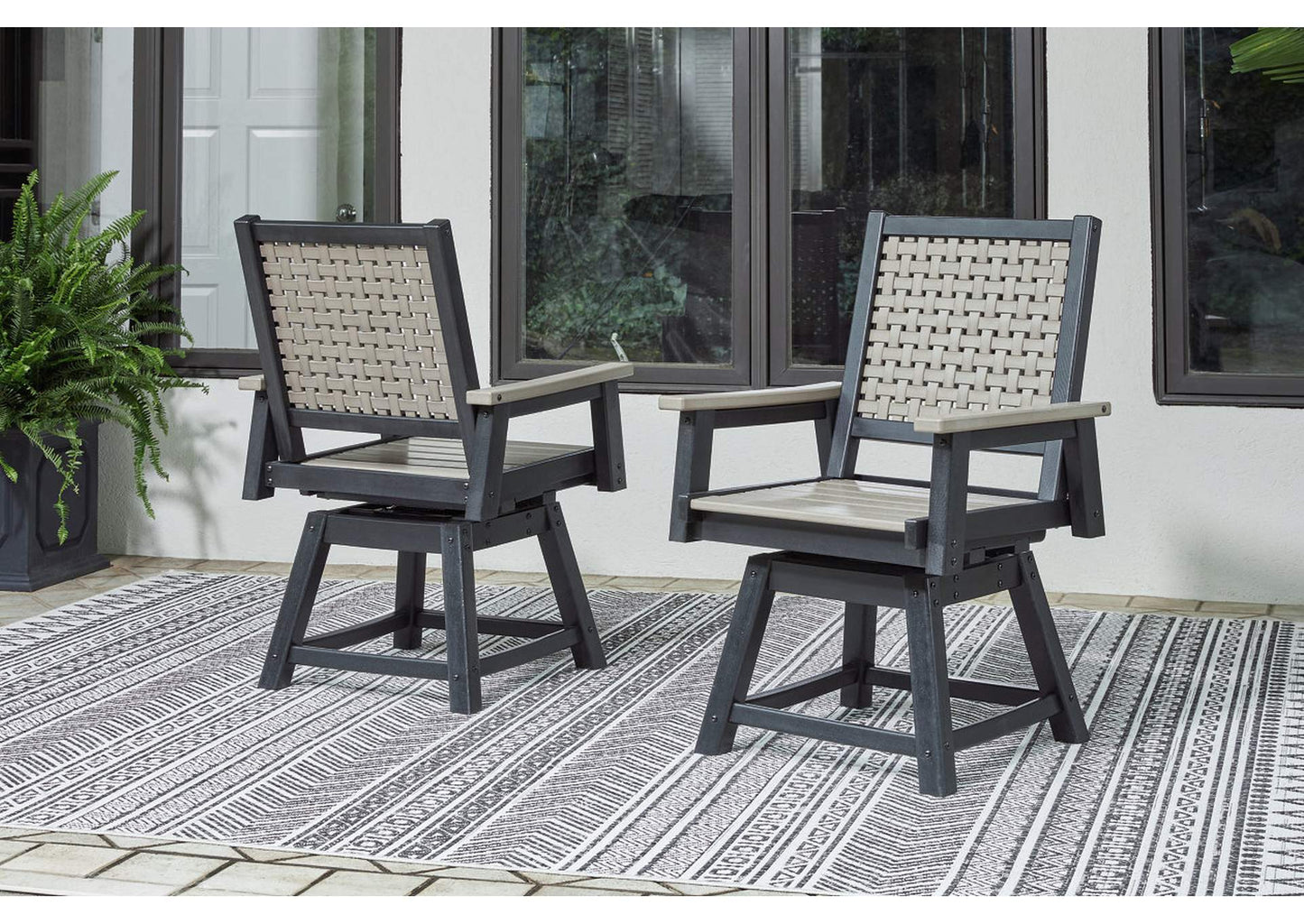 Mount Valley Swivel Chair (Set of 2)