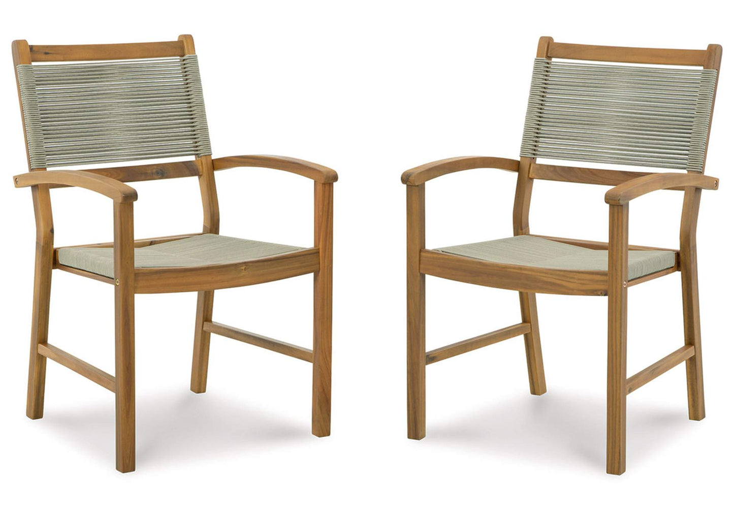 Janiyah Outdoor Dining Arm Chair (Set of 2)