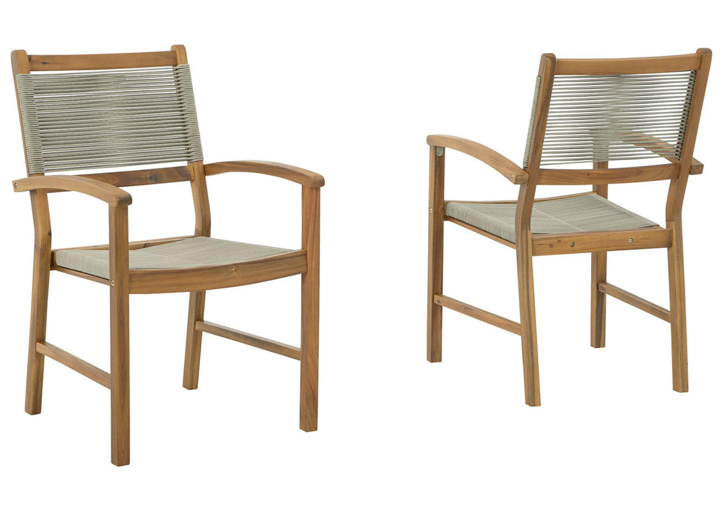 Janiyah Outdoor Dining Arm Chair (Set of 2)