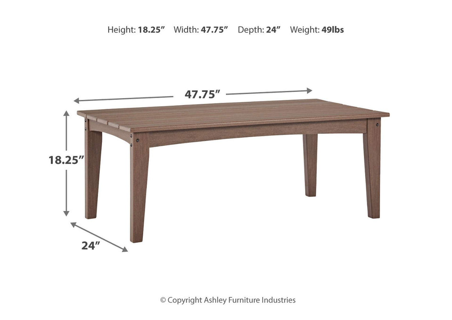 Emmeline Outdoor Coffee Table