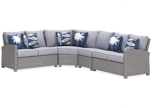 Naples Beach 4-Piece Outdoor Sectional