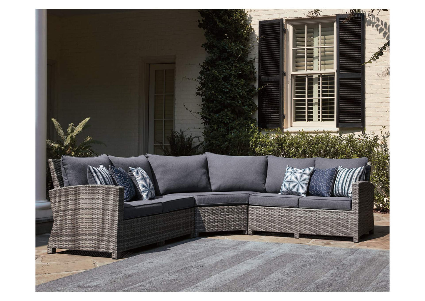 Salem Beach 3-Piece Outdoor Sectional