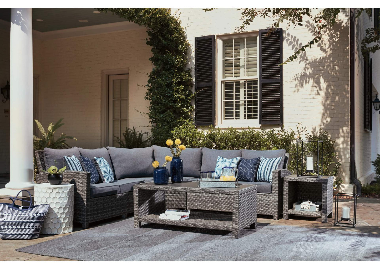 Salem Beach 3-Piece Outdoor Sectional