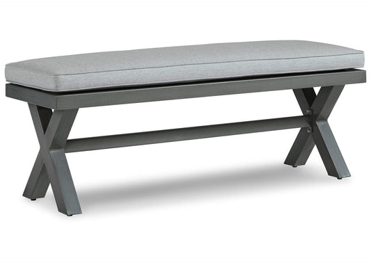 Elite Park Outdoor Bench with Cushion