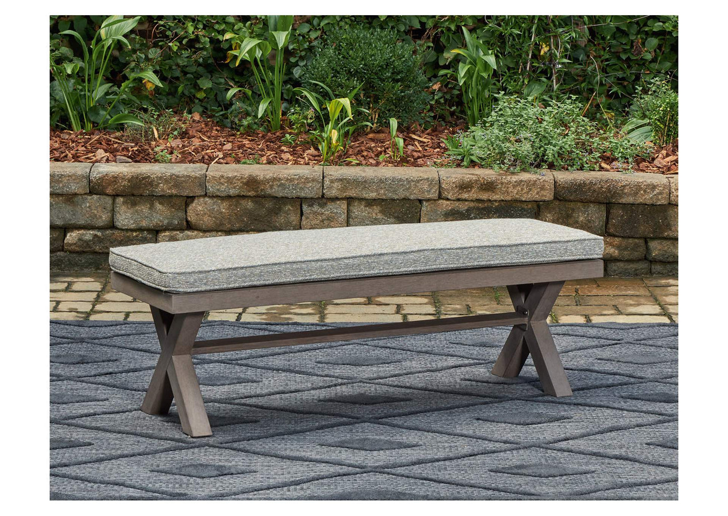 Hillside Barn 54" Outdoor Dining Bench