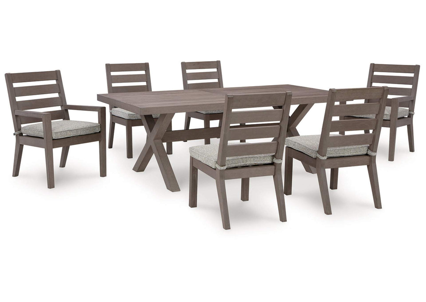 Hillside Barn Outdoor Dining Table and 6 Chairs