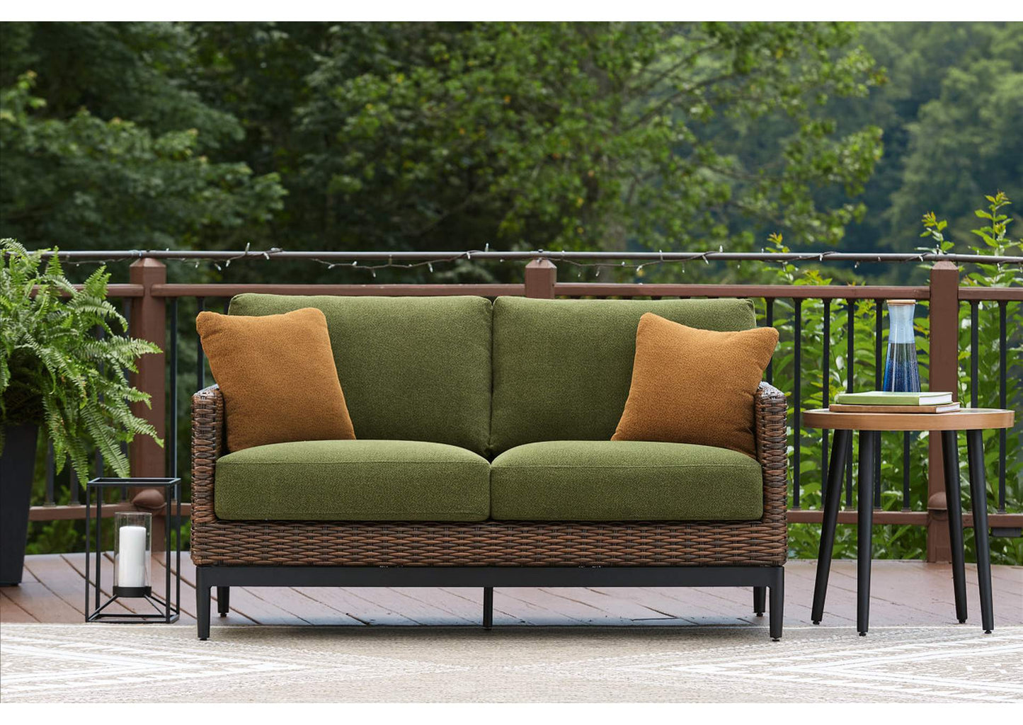 Horizon Hall Outdoor Loveseat with Cushion