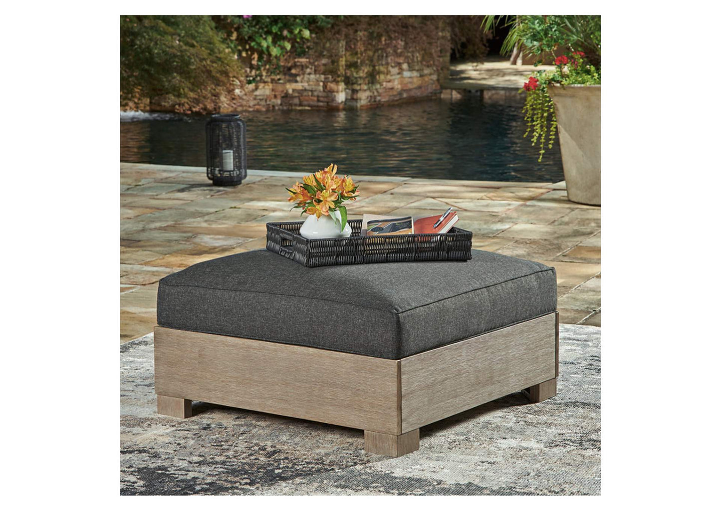 Citrine Park 5-Piece Outdoor Sectional with Ottoman