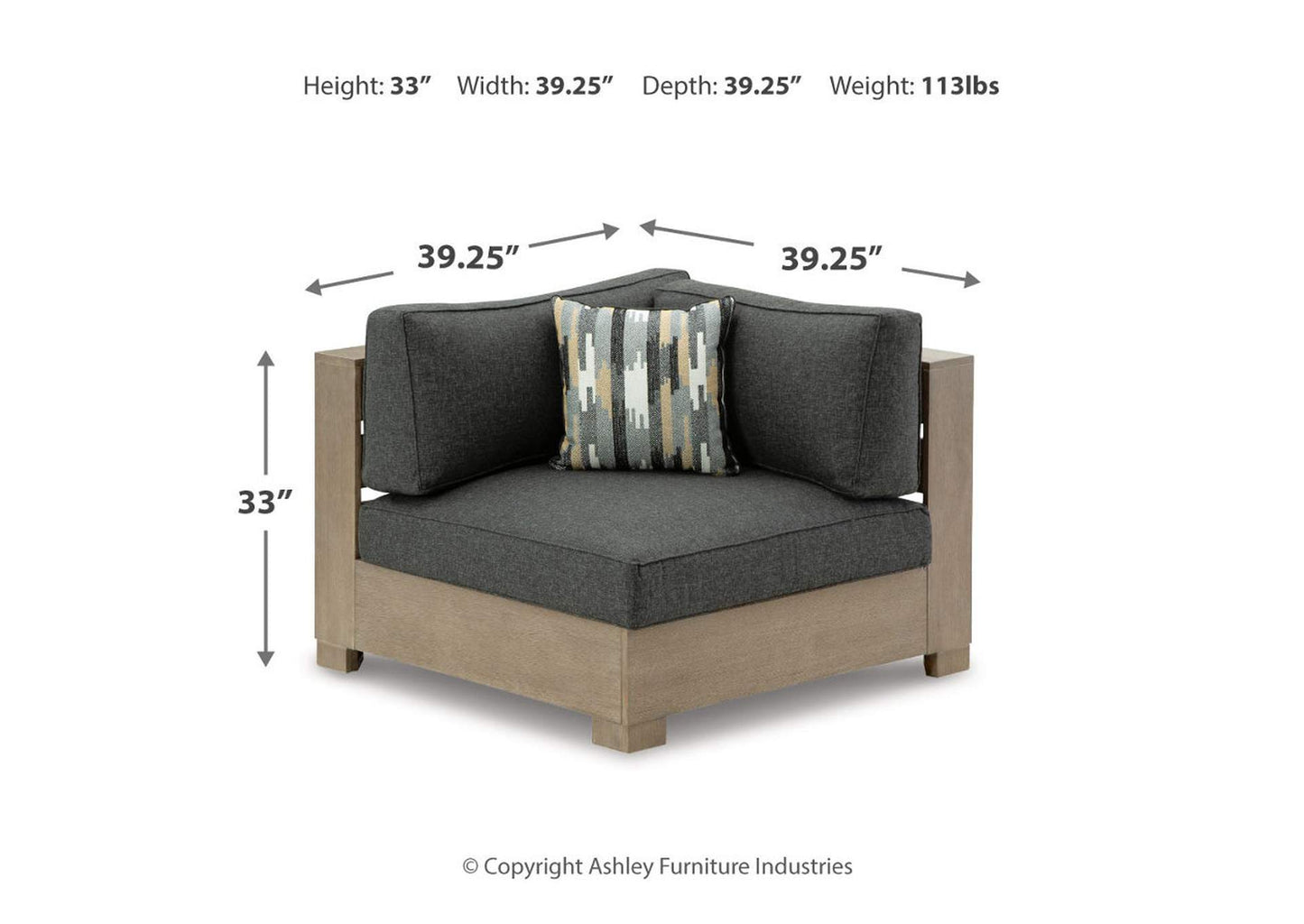 Citrine Park 2-Piece Outdoor Sectional