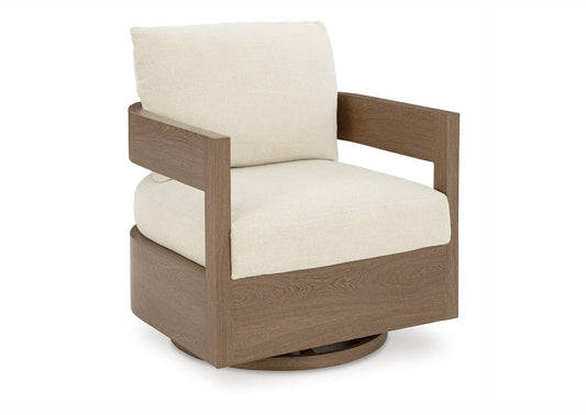 Serene Bay Outdoor Swivel Glider Chair with Cushion